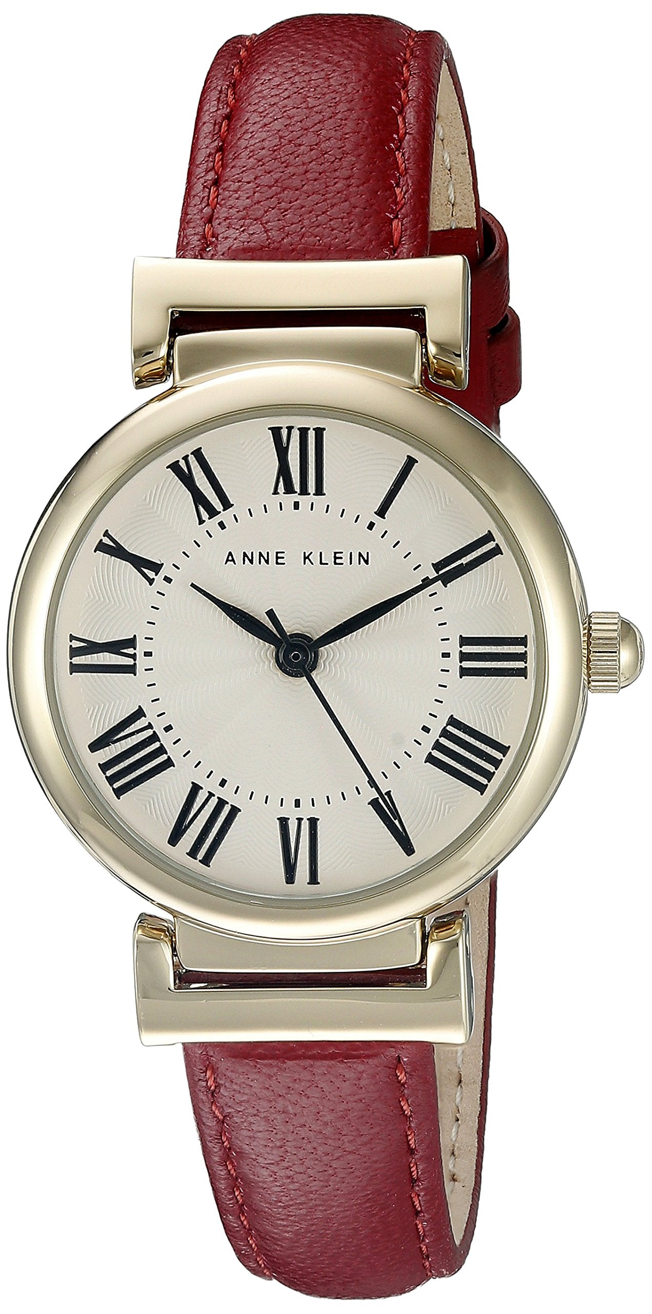 Anne Klein Women's Leather Strap Watch