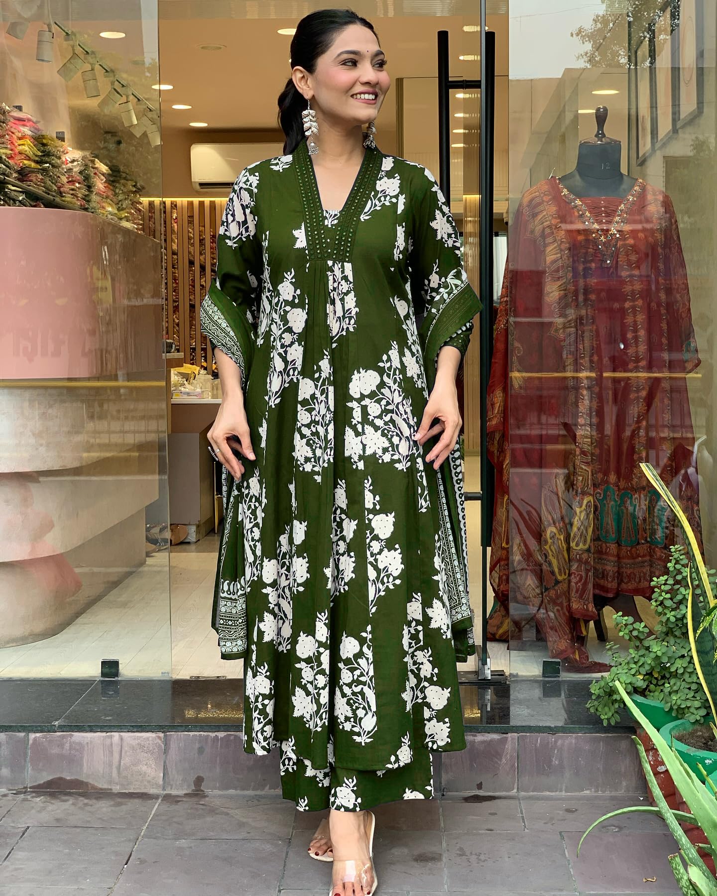 Toochki Salwar Suit With Dupatta For Women | Anarkali Salwar Suit With Dupatta For Women | Kurta Set With Dupatta| Embroidered W