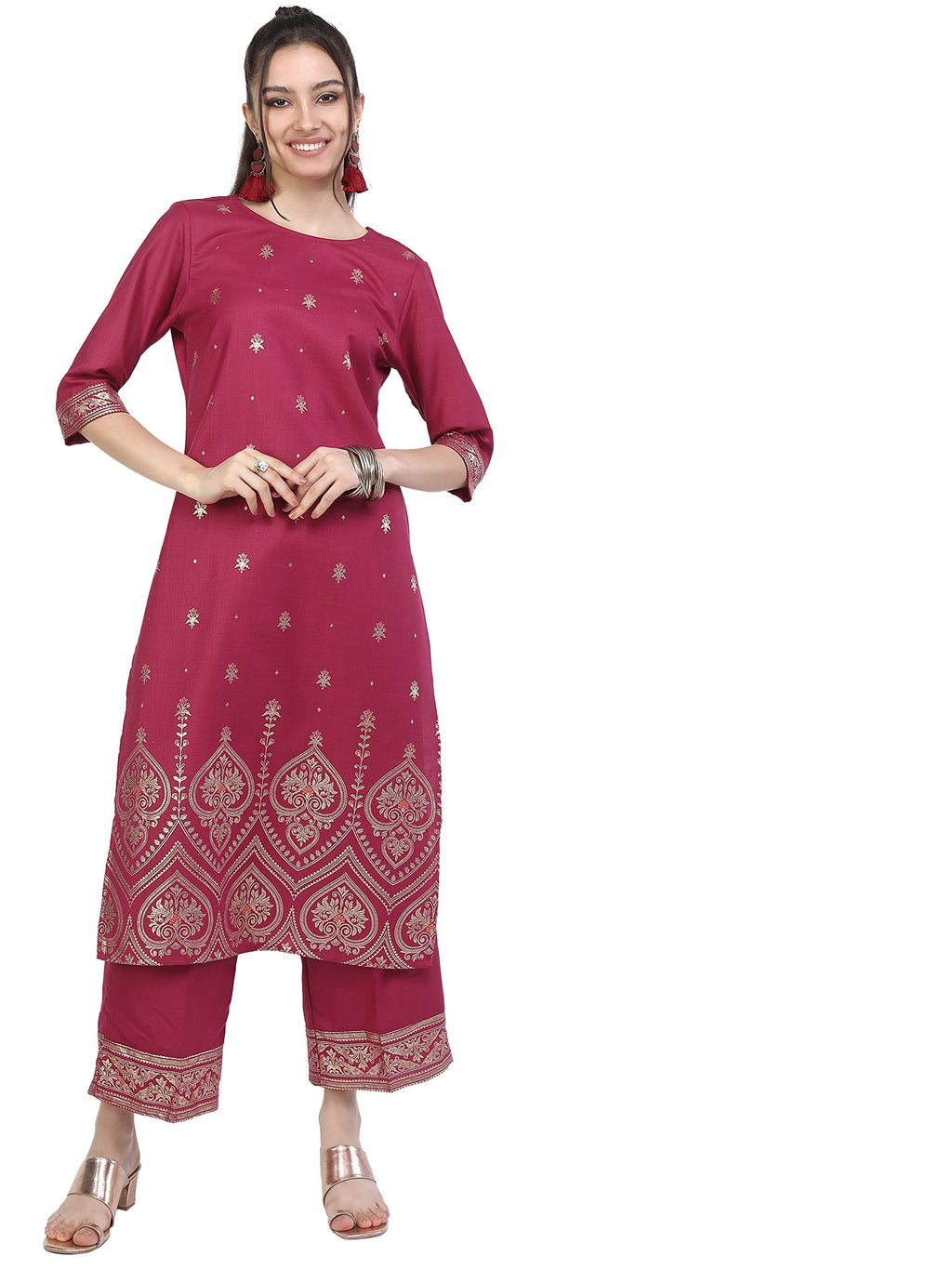 Ketch Womens Kurta With Palazzo