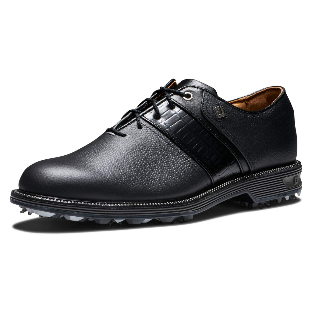 FootJoy Mens Premiere Series - Packard Golf Shoe, Black/Black, 10.5 US