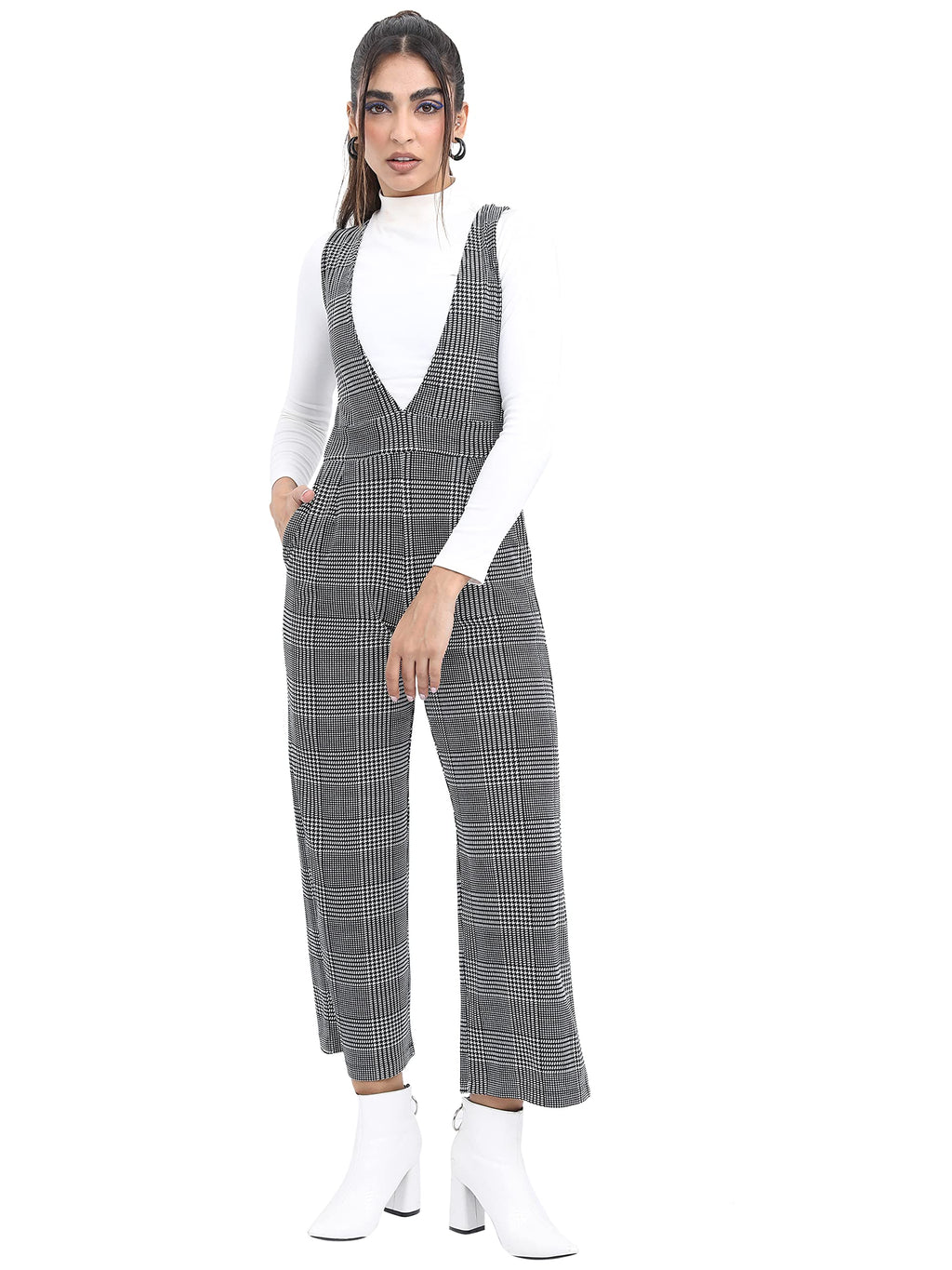 Ketch Women Puff Sleeve Flared Jumpsuit