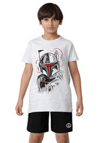 Kyda Kids Boys Cotton Printed Round Neck T-Shirts - Multicolor (Pack Of 5)