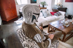 Star Wars: The Mandalorian Bounty Hunter Hooded Bathrobe for Men And Women | Soft Plush Spa Robe for Shower | Lightweight Fleece