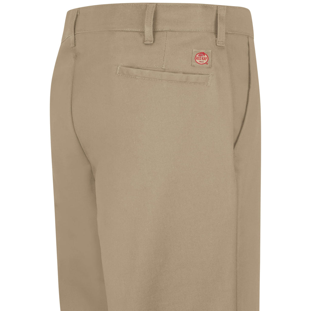 Red Kap Mens Stain Resistant, Flat Front Work Pants, charcoal, 44W x 32L