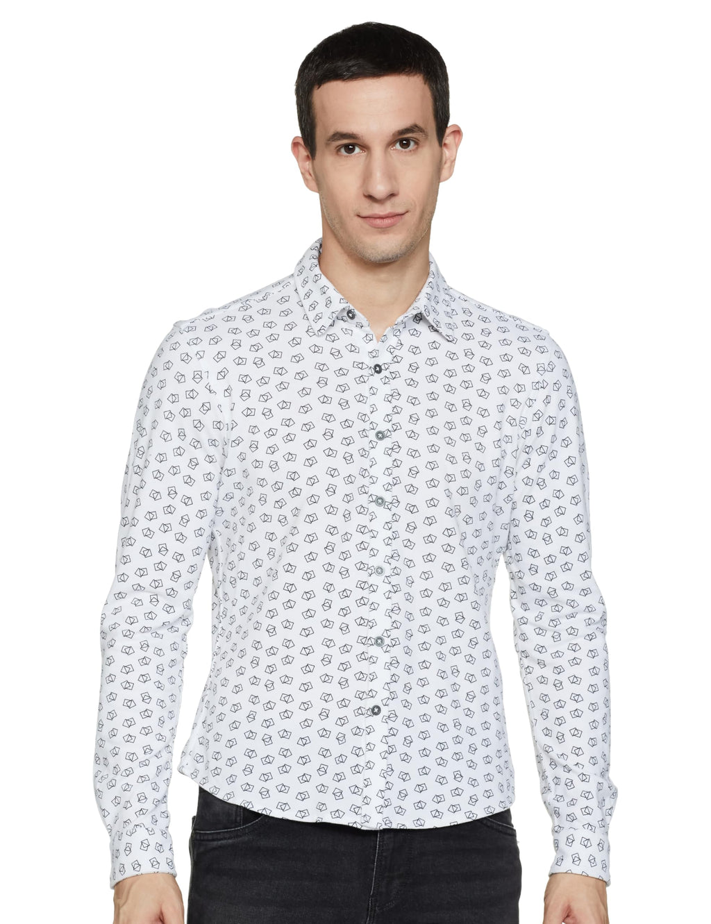 Pepe Jeans MenS Shirts (Pm307336_L, White, Large)