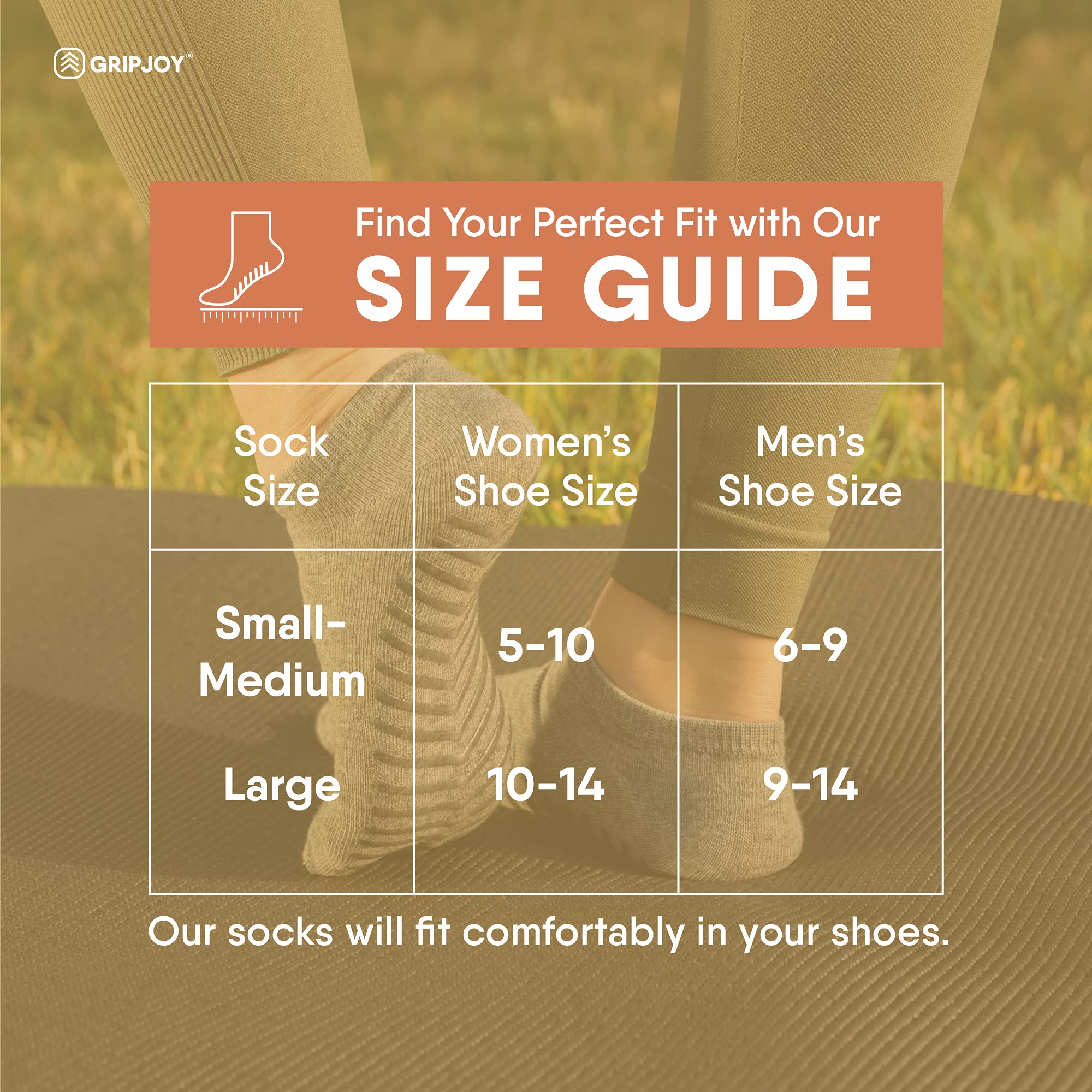 Grip Socks for Women - Pilates Socks with Grips for Women - Non Slip Socks Womens - Grippy Socks for Women - 3 Pairs