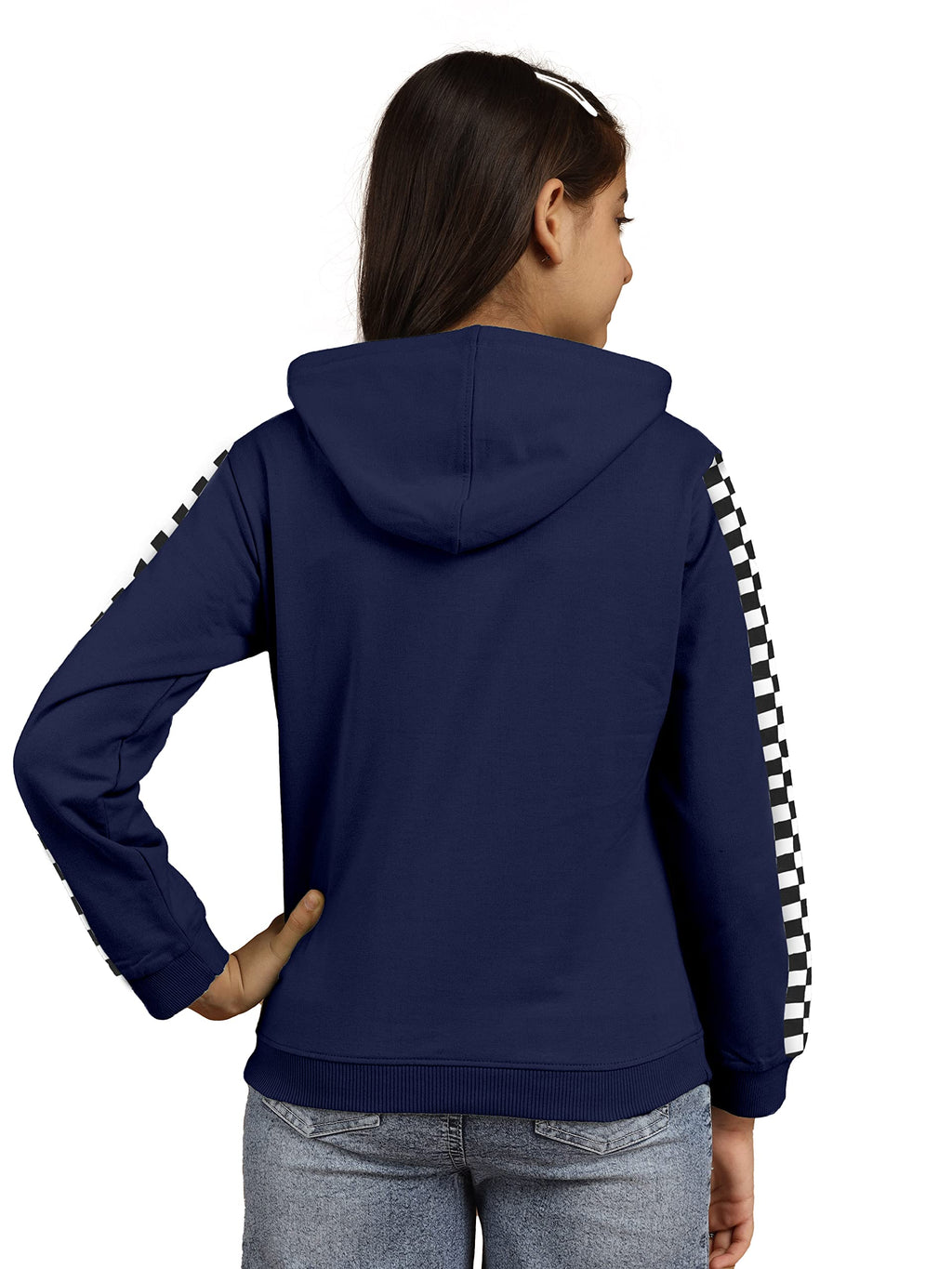 Kyda Kids GirlS Cotton Hooded Neck Hoodies - Sweatshirt With Hoodies Full Sleeves Girls Winter Wear, Long Sleeve Sweatshirts Fo