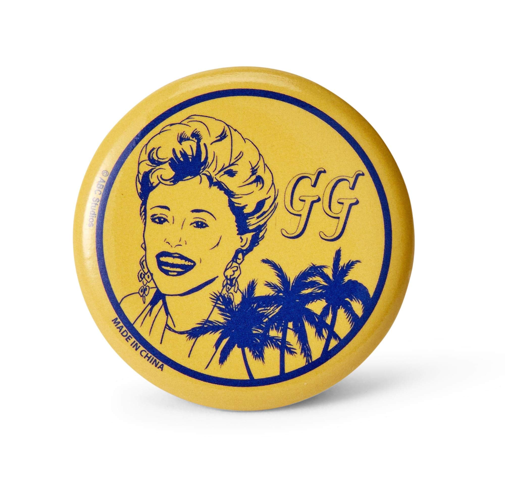 The Golden Girls Button Pin Set | 2019 San Diego Comic-Con Exclusive GG Dorothy, Rose, Blanche & Sophia Pin Buttons | Set Of 4