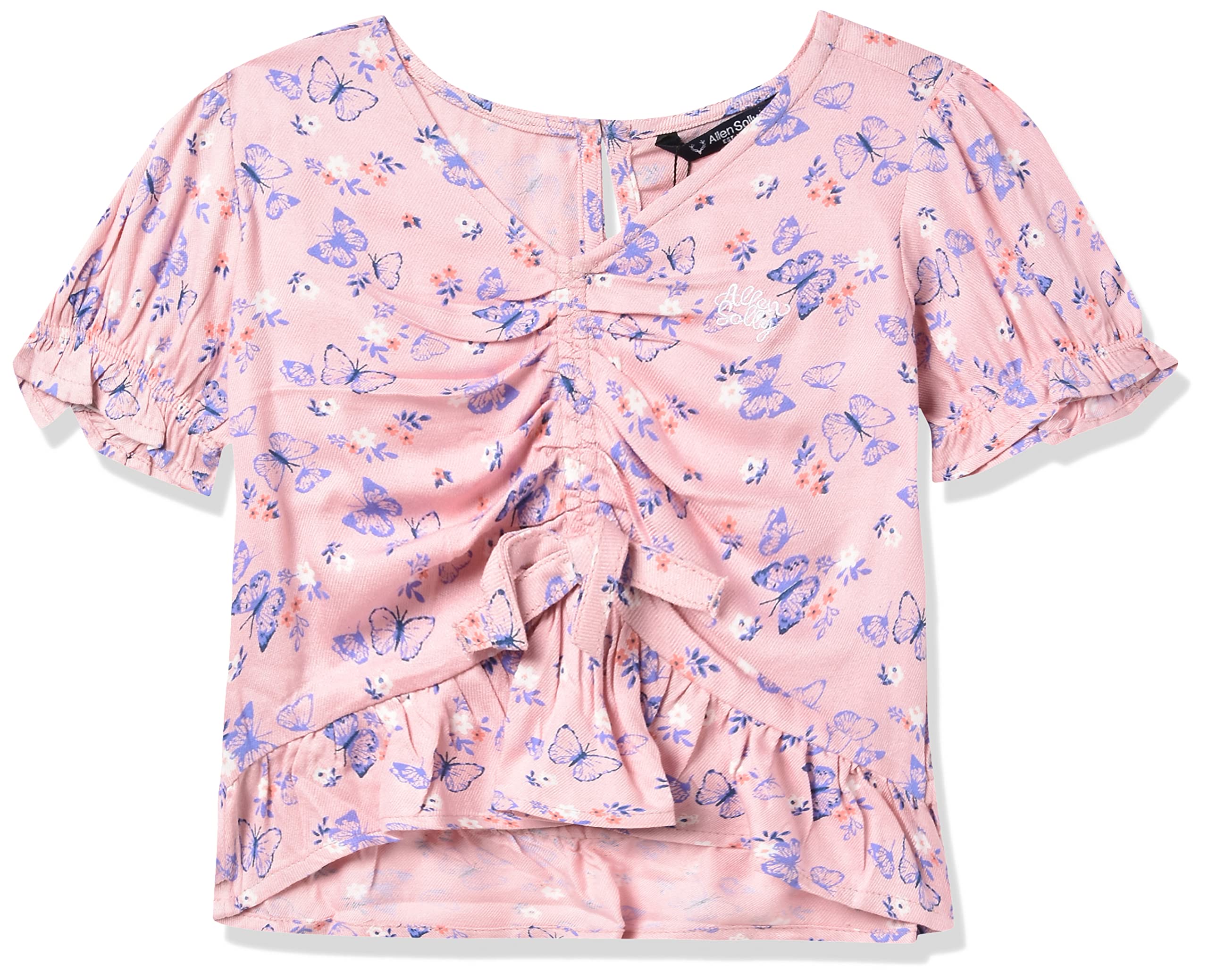Allen Solly Girls Regular Fit Printed Casual Shirt