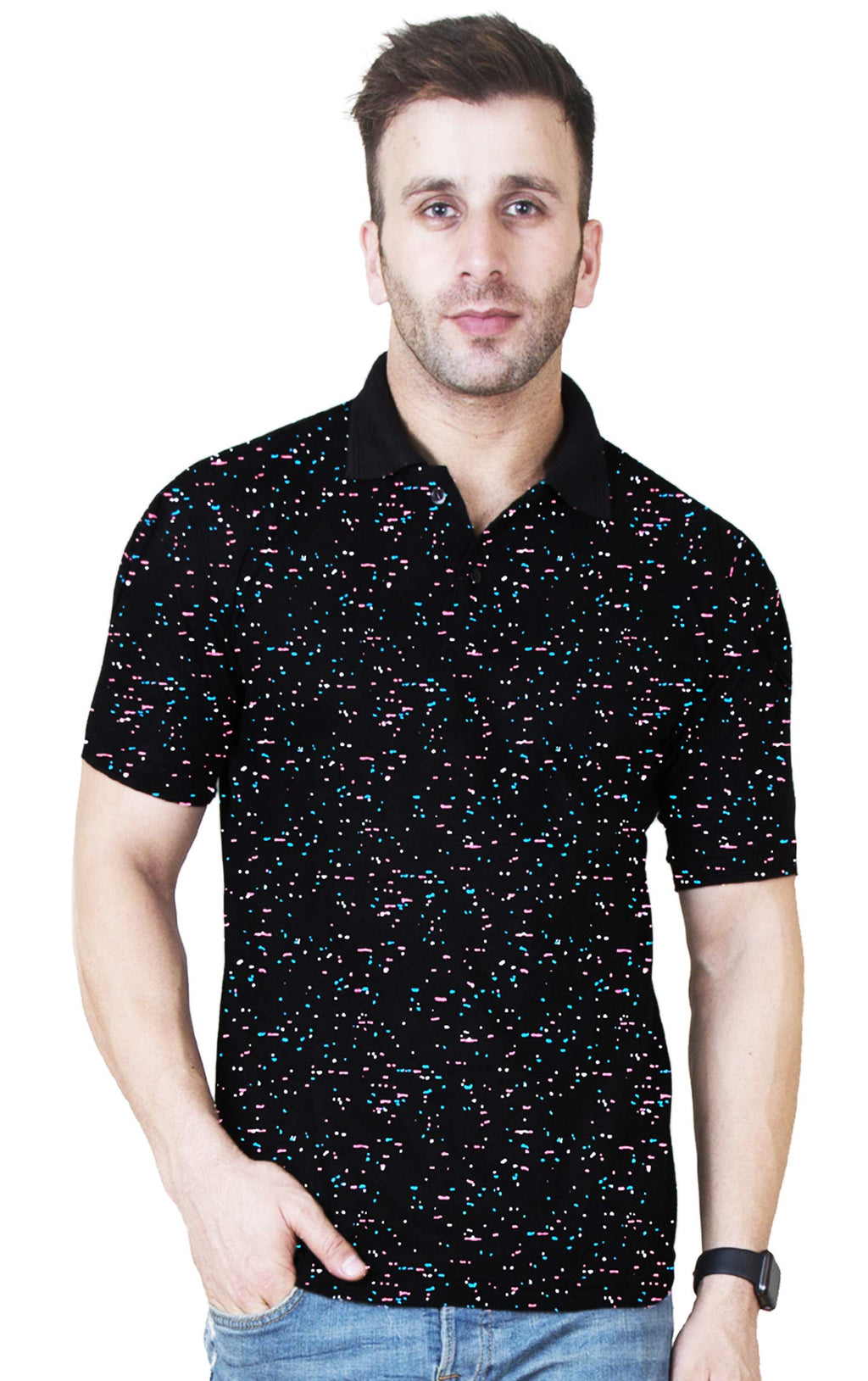 Veirdo Men's Short Sleeve Regular Fit T-Shirt for Casual Wear