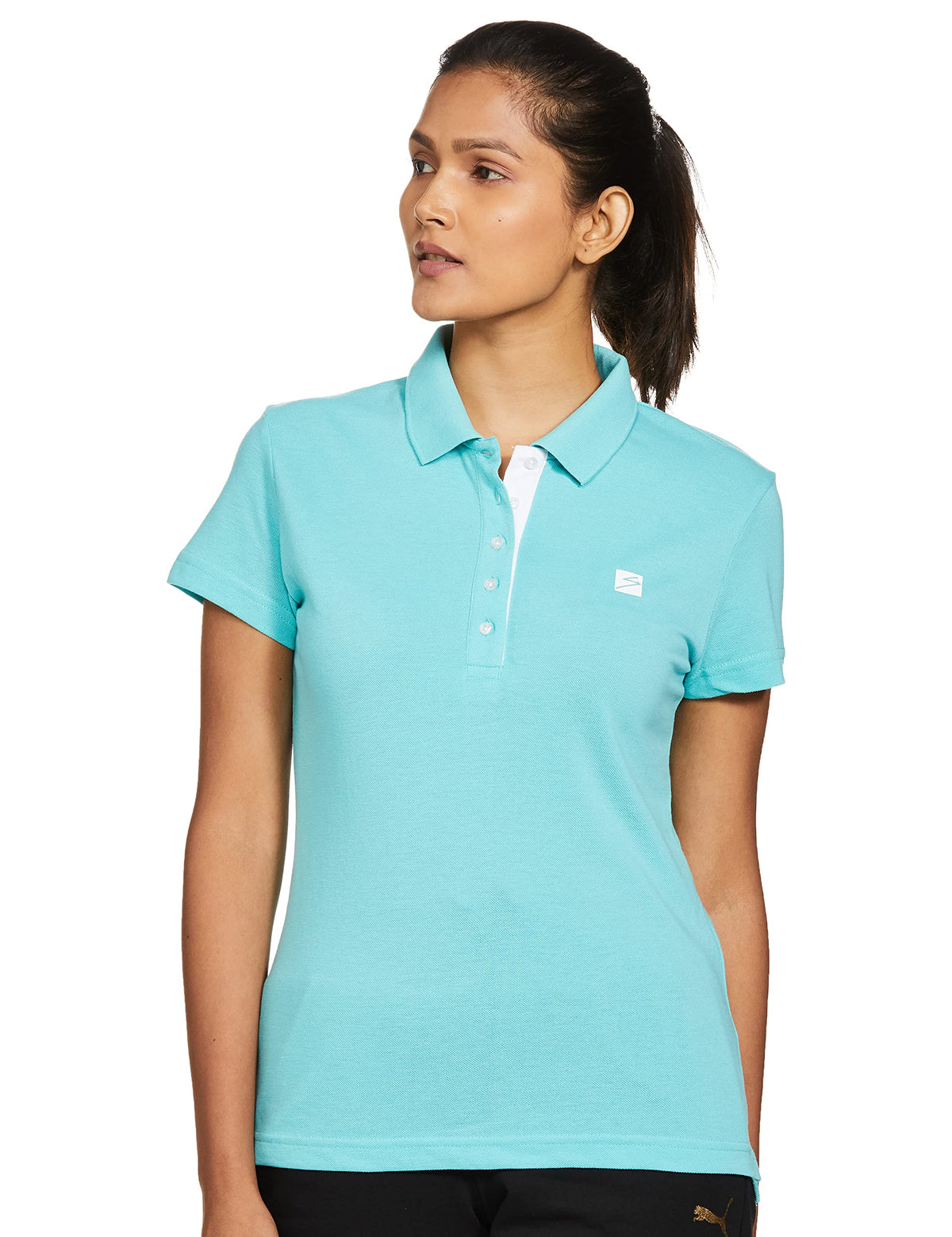 TShirt WMN SG Polo WPSSA075 TRQ Blue XXL 2