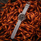 Archer Watch Straps - Silicone Quick Release Soft Rubber Replacement Watch Bands (Platinum Gray, 16mm)