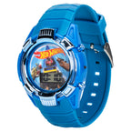 Hot Wheels Kids Watch - Light-Up LCD Display, Adjustable Comfortable Strap, Collectible Tin - Perfect for Boys and Girls
