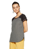 Aurelia Womens Regular fit Top (18FEK21514-79140_Black L)