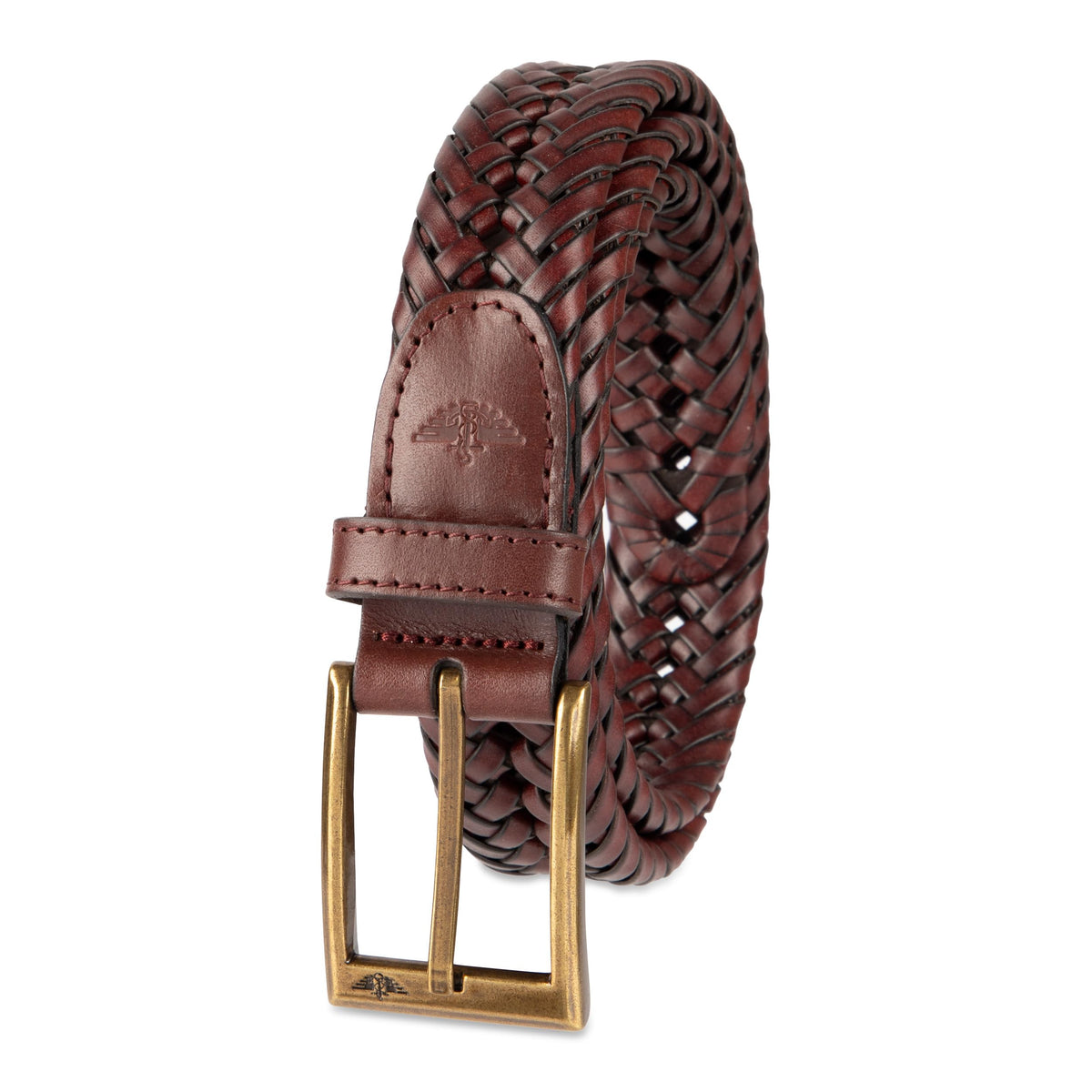 Dockers MenS Leather Braided Casual And Dress Belt 30