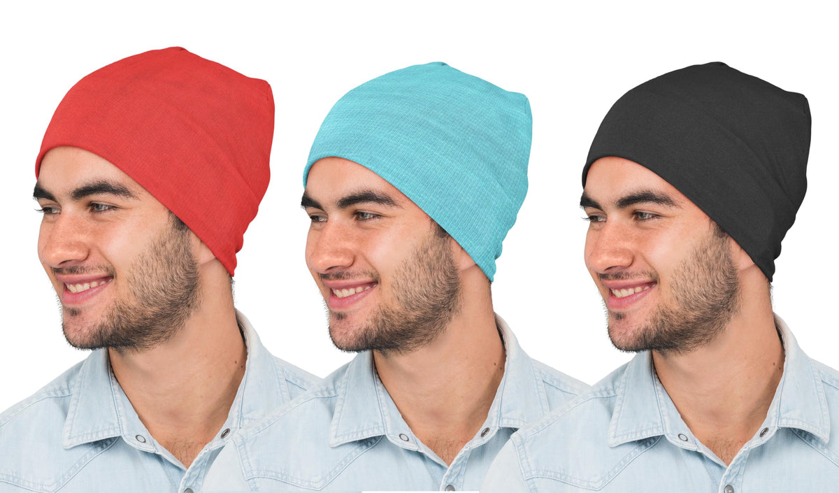 Primebox Unisex Helmet Skull Cap For Bikers & Cycling, Cotton Head Caps, Hair Inner Helmet Cover Cap For Men Women, Skull Cap Pa 13