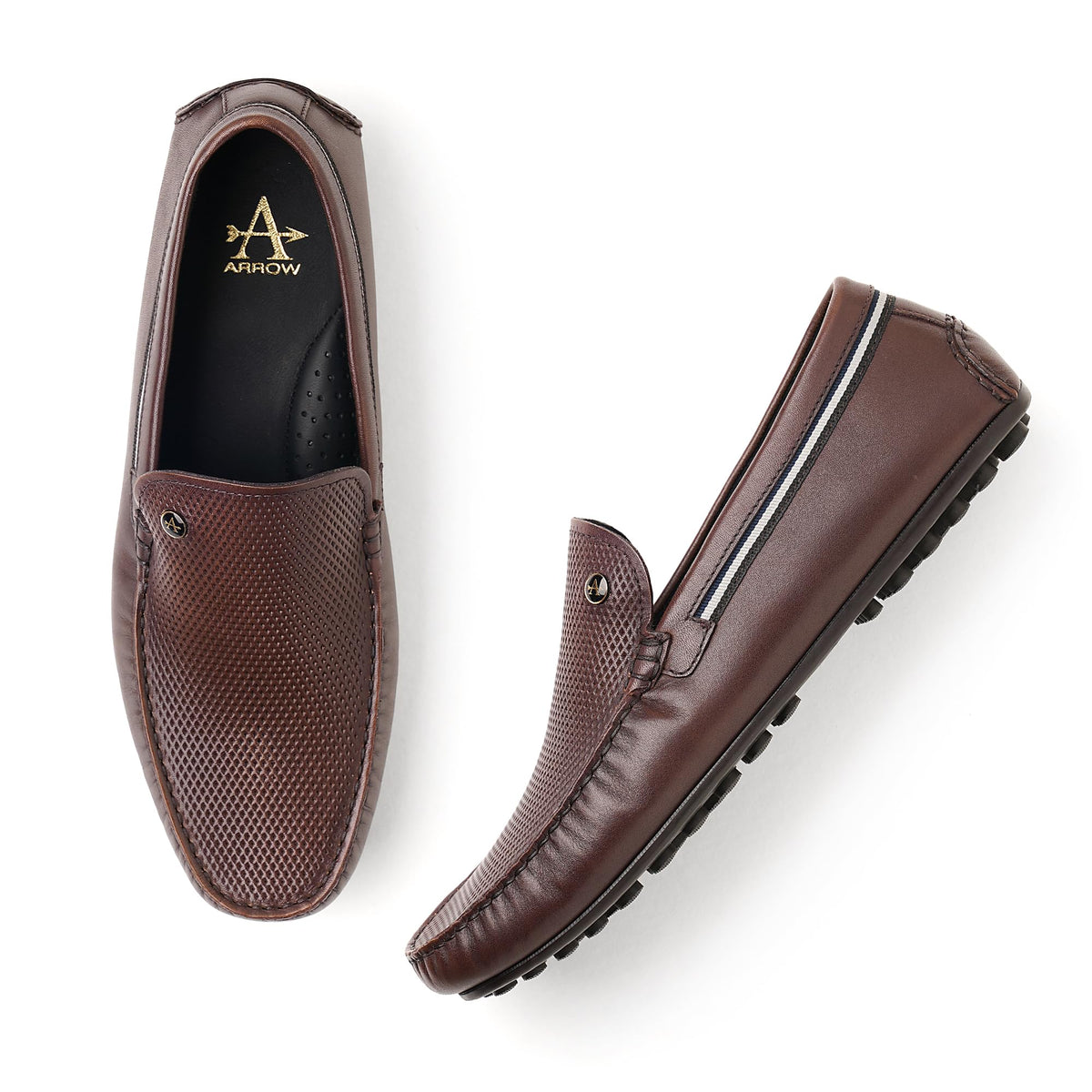 Arrow Mens MYTECH Driving Shoes  (UK8) (US9) (2FA24666K04) Brown 8