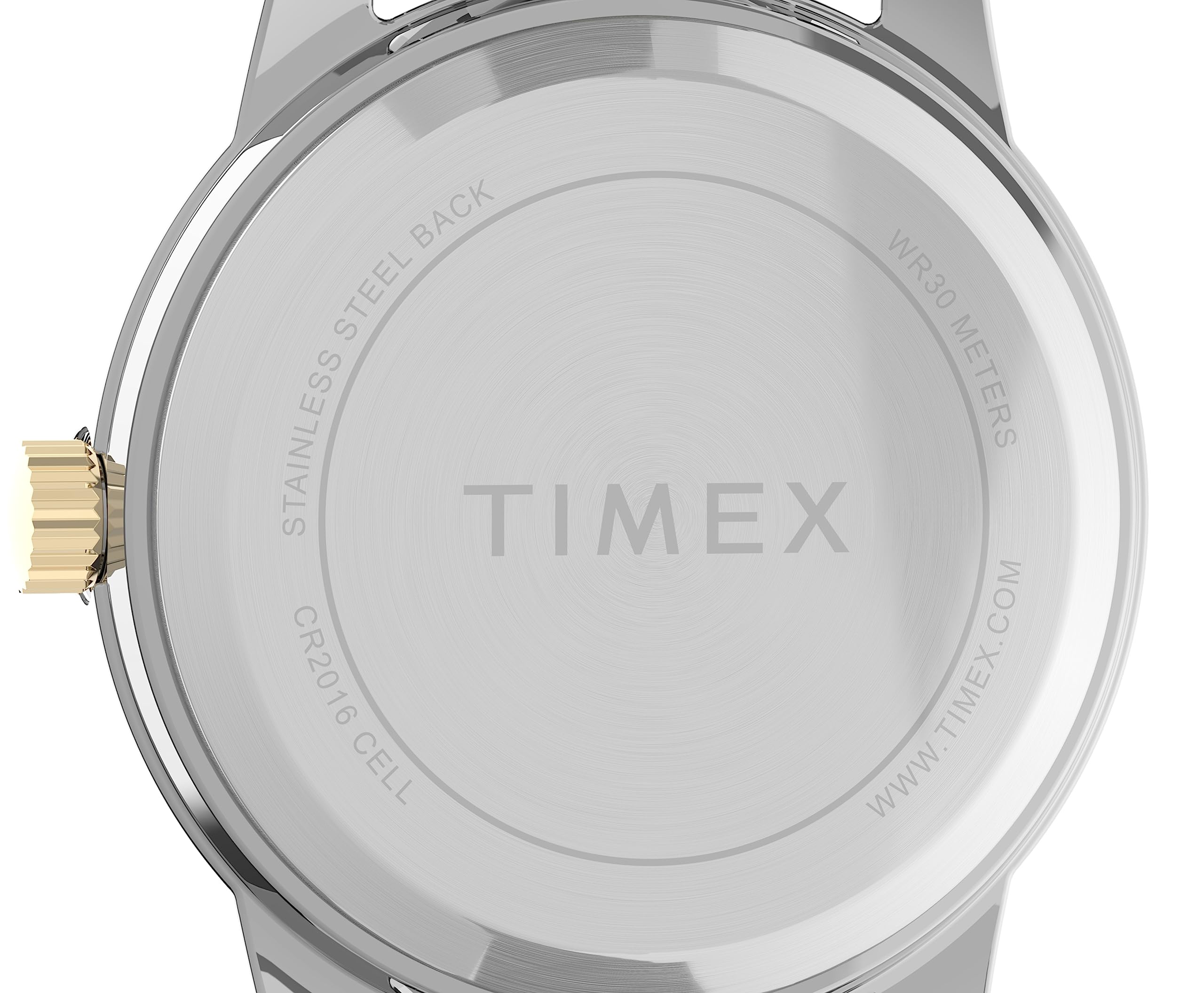 Timex Women's T2M828 Essex Avenue Two-Tone Stainless Steel Expansion Band Watch