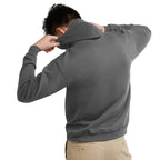 Hanes Men's Pullover EcoSmart Hooded Sweatshirt, Smoke Grey, XX-Large