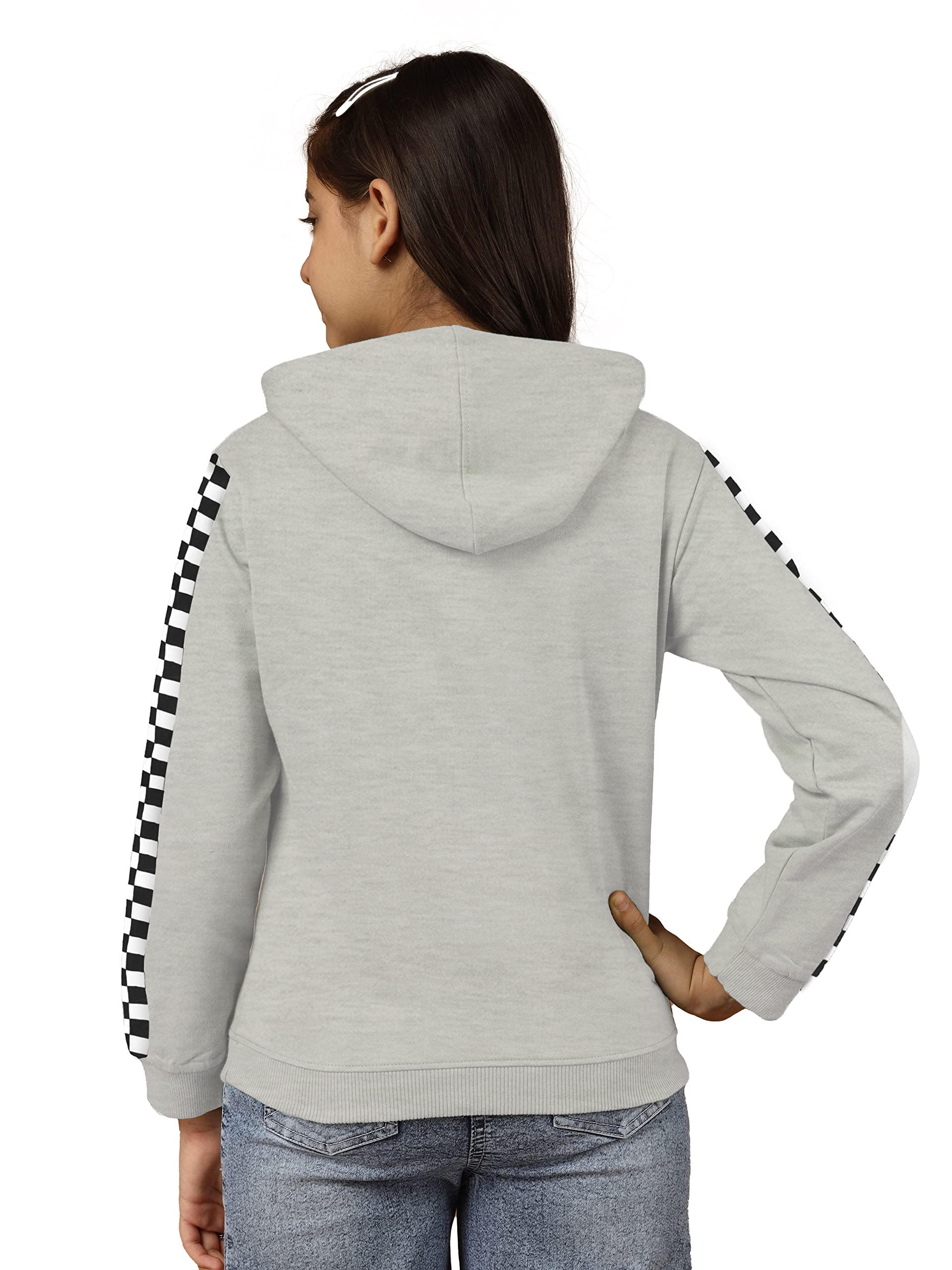 Kyda Kids GirlS Cotton Hooded Neck Hoodies - Sweatshirt With Hoodies Full Sleeves Girls Winter Wear, Long Sleeve Sweatshirts Fo