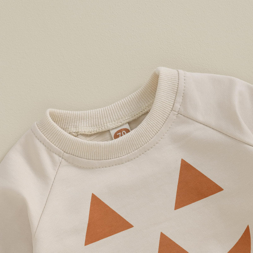 LIOMENGZI Baby Boy Halloween Pants Outfits Long Shirts Pumpkin Sweatshirt Pants Infant Boys Fall Halloween Clothes Set (light ka