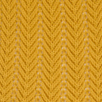 CHEVRON KNIT SCARF - MUSTARD YELLOW