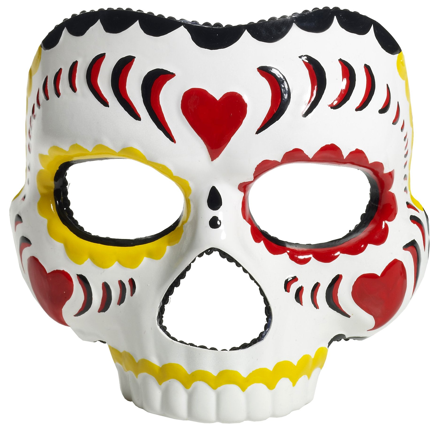 Forum Novelties Women's Day of The Dead Female Mask, One Size