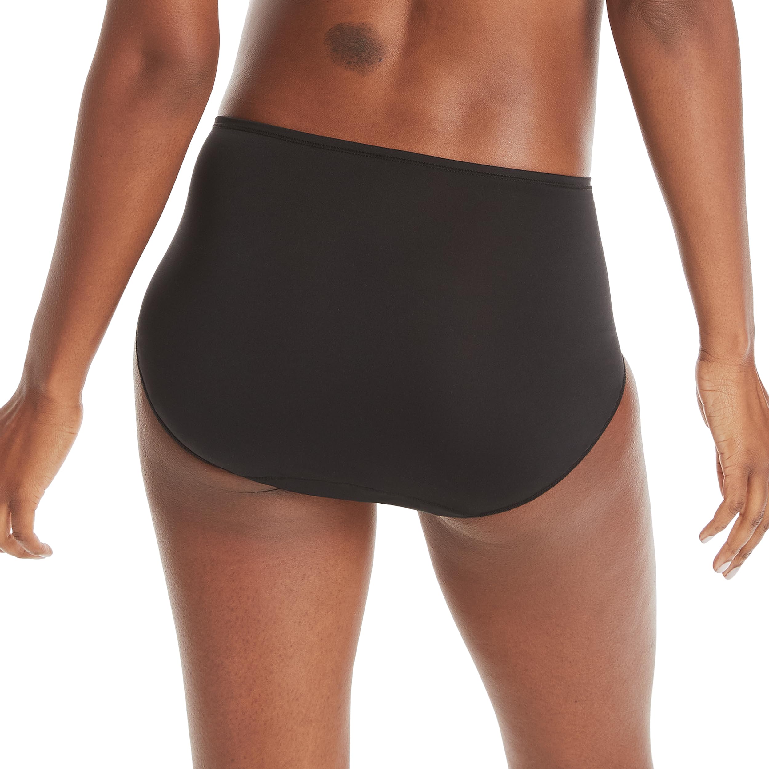 Hanes Womens Microfiber Panties Pack, Moisture-wicking Stretch Underwear, 10-pack (Colors May Vary) Briefs, Assorted Colors, 10-