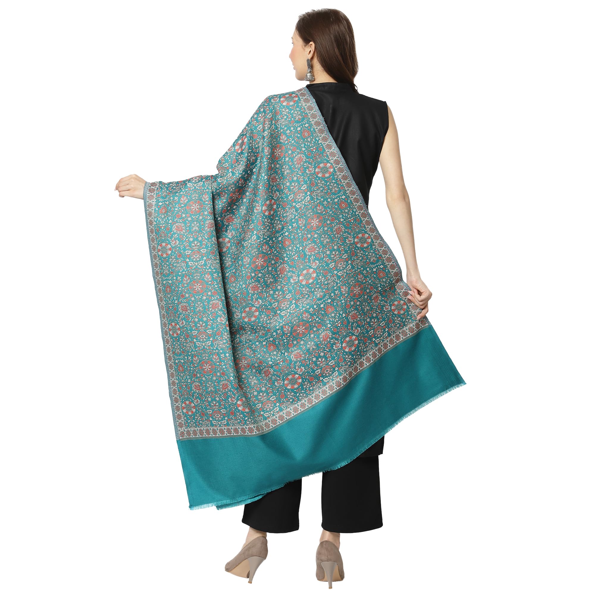 Weavers Villa Womens Shawl, 100cm X 200cm