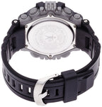 Armitron Sport Men's 40/8309RED Grey Cased Digital Chronograph Black Resin Strap Watch