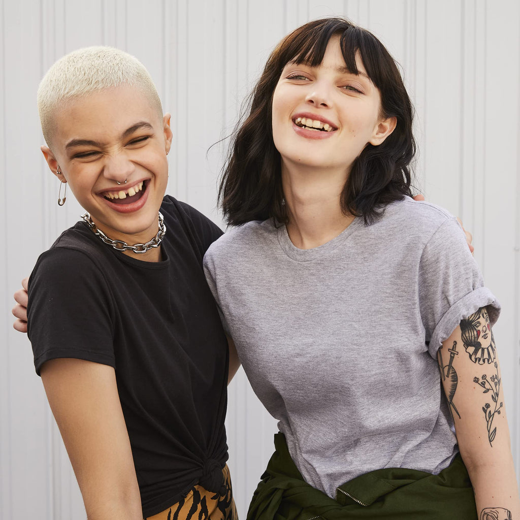 Hanes Women's Nano T-Shirt, Large, Deep Royal