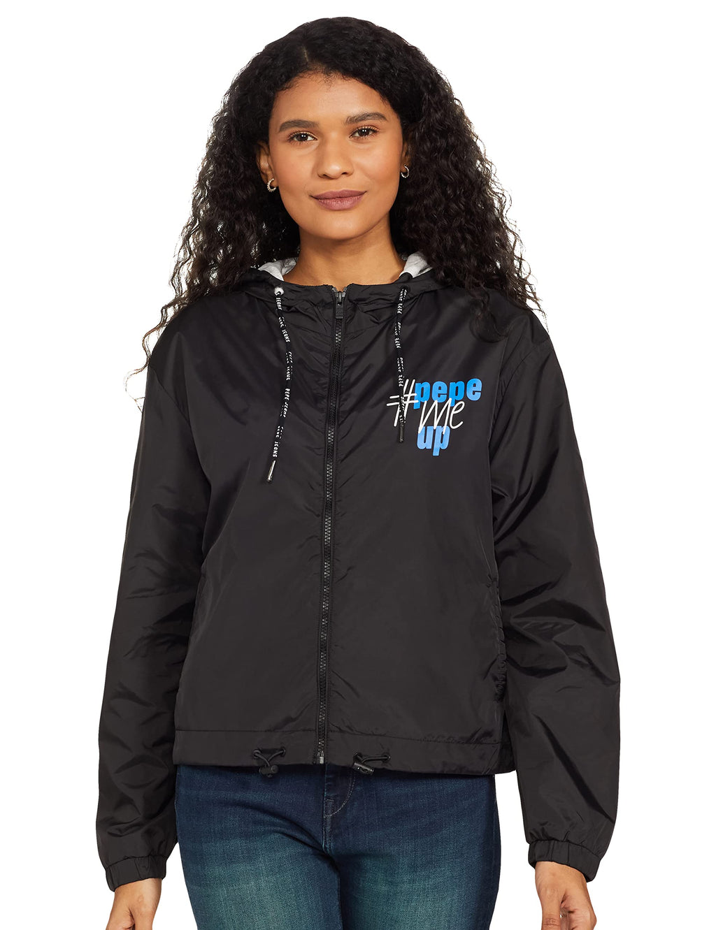 Pepe Jeans WomenS Jackets (Pl402024_M, Black, Medium)