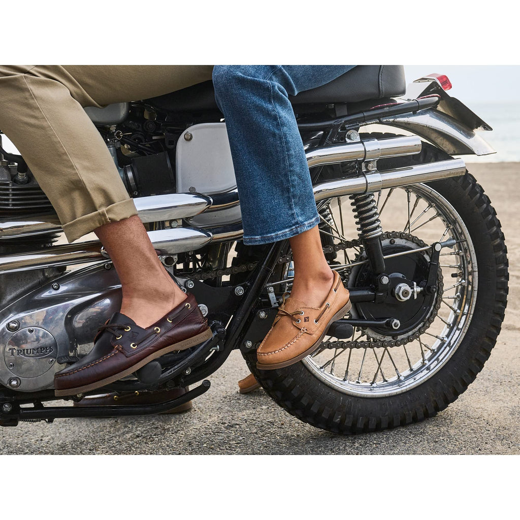 Authentic Original Boat Shoee, Amaretto, Size: 10.5