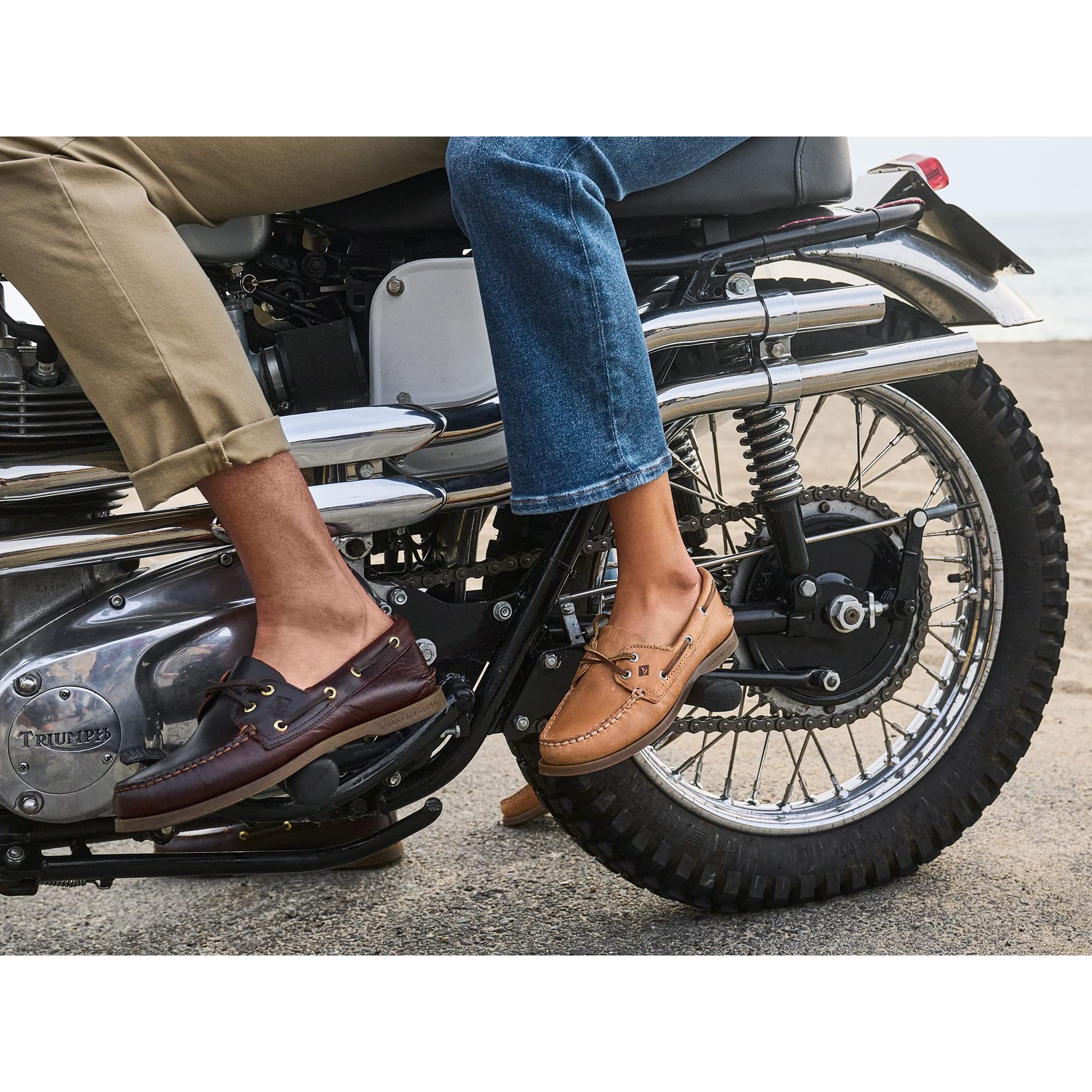 Authentic Original Boat Shoee, Amaretto, Size: 10.5