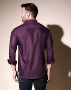 Leriya Fashion Shirts For Men | Cotton Blend Regular Fit Solid | Spread Coller Full Sleeve | Men Shirt Formal For Office | Outin