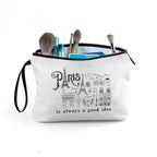 Travel Gifts,Birthday Gifts for Friends Female,Sisters Gifts from Sister,Gifts for Women Birthday Unique,Travel Cosmetic Bag wit