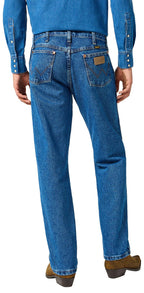 Wrangler Men's 13MWZ Cowboy Cut Original Fit Jean, Stonewashed, 40W x 36L