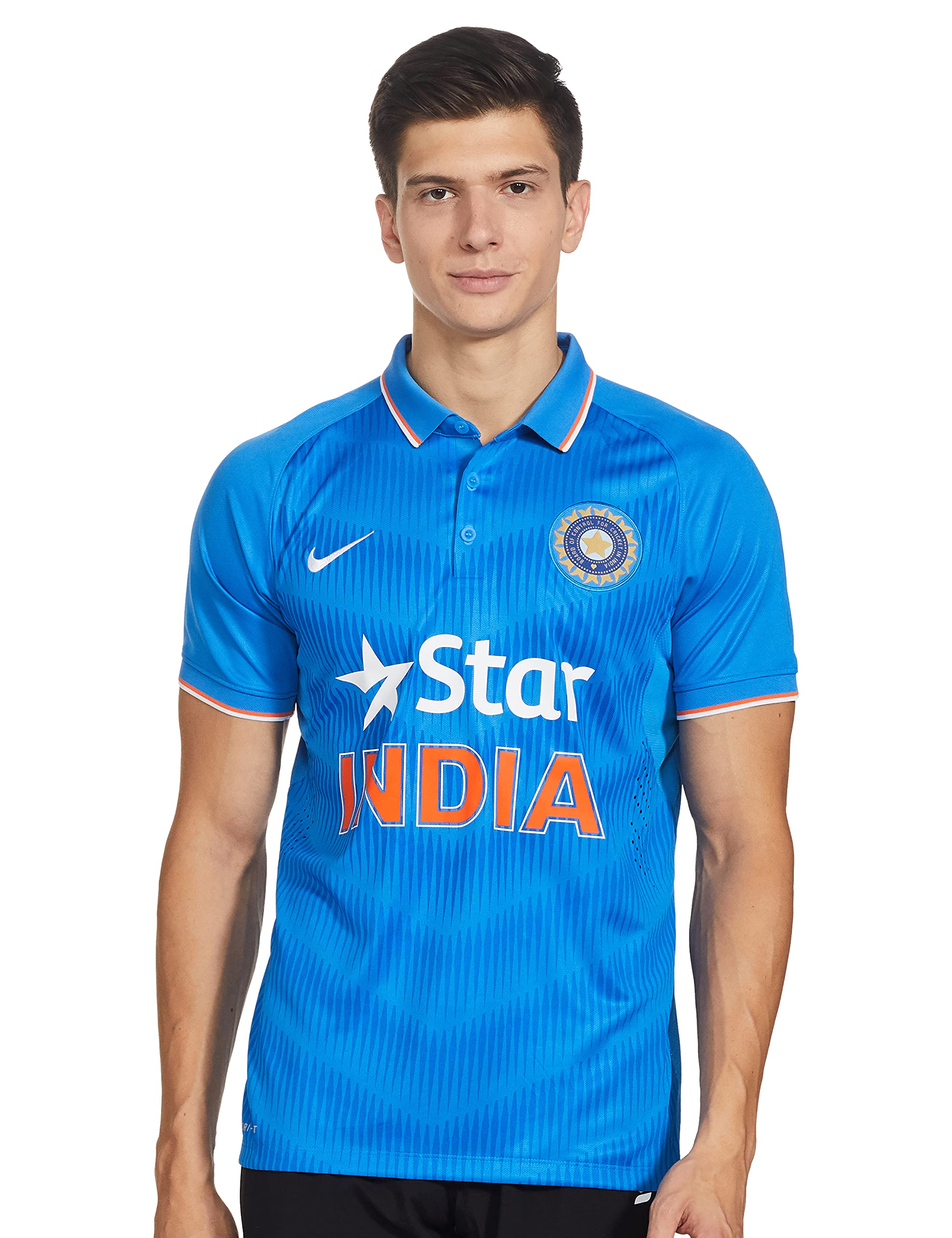 Nike Floral Regular Cricket Men T-Shirts