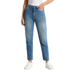 Mom Relaxed Fit Highwaist Tapered Leg Jeans