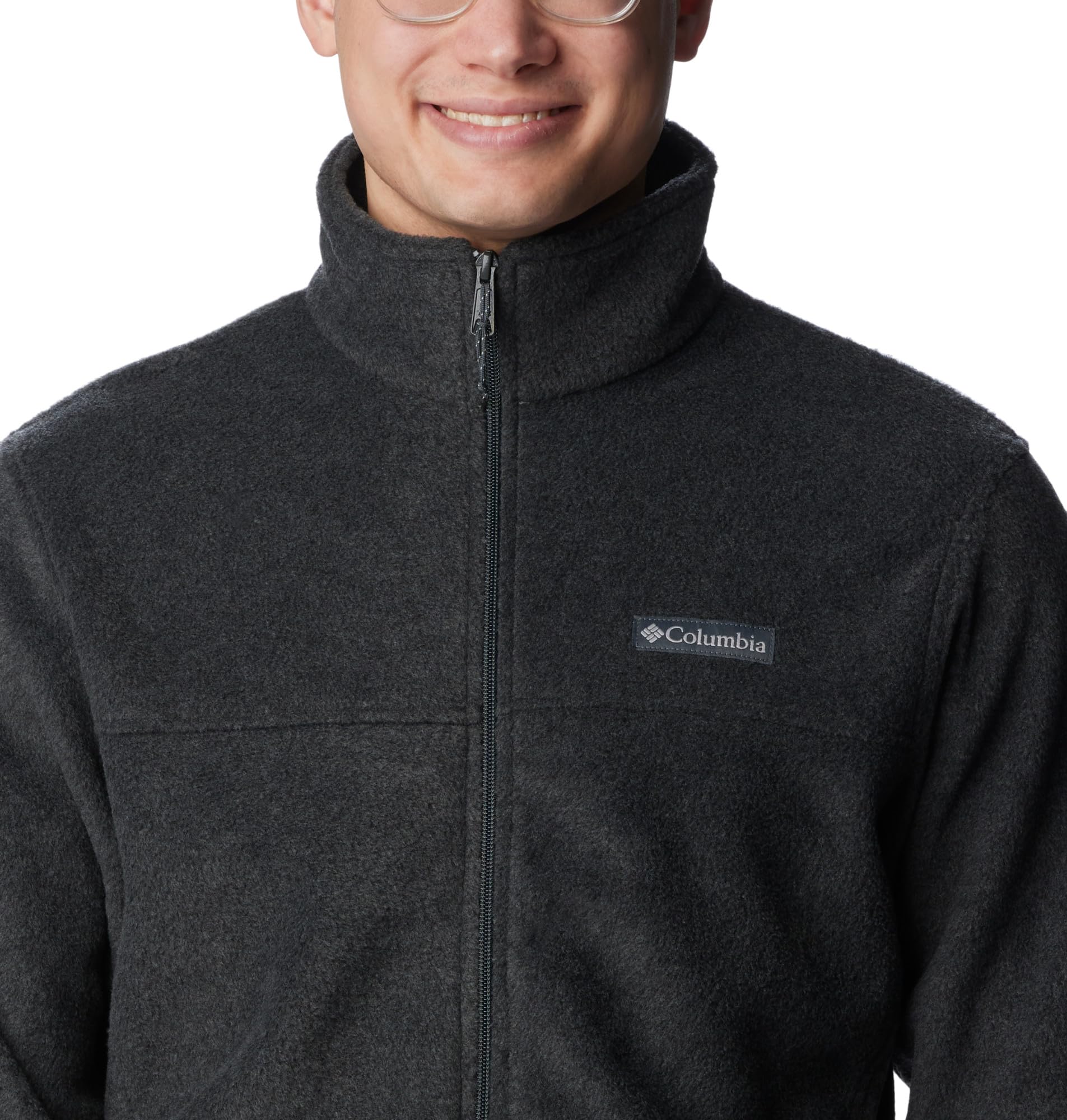 Mens Steens Mountainull-Zip 20 Fleece - BLAcK - S(D0102H7M94J)