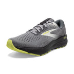 Brooks Mens Ghost 16 Neutral Running Shoe - Primer/Grey/Lime - 15 Wide