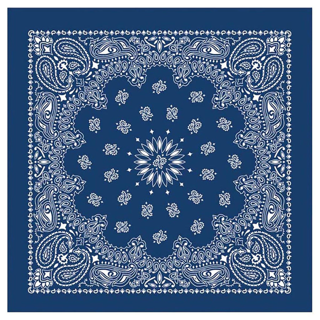 Bandanas Blue With Hang Tag
