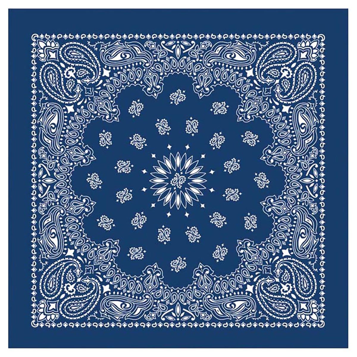 Bandanas Blue With Hang Tag