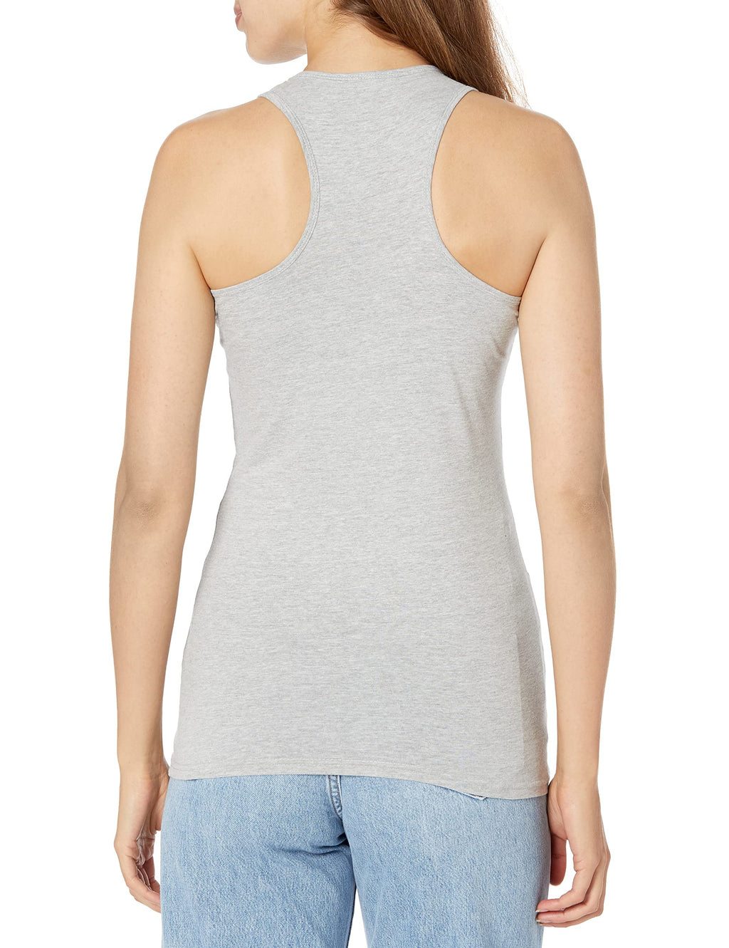 Graphic Tank, Police, H.Grey, XL