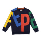 Pepe Jeans BoyS Cotton Blend Crew Neck Sweatshirt (Pb581465_Navy_4)