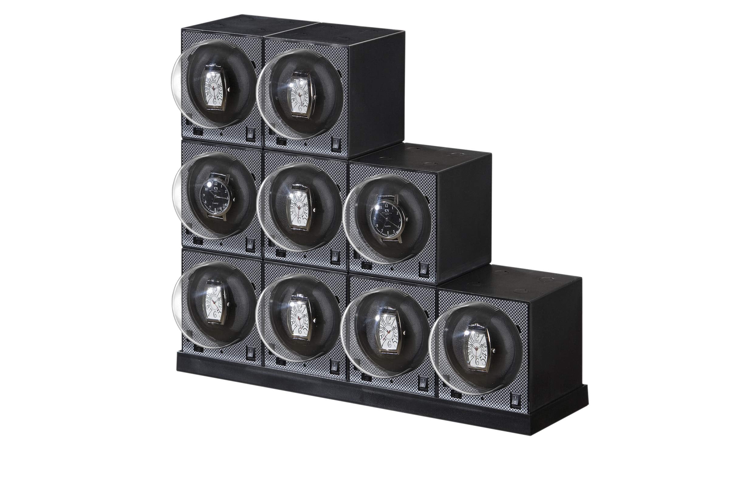 Boxy Watch Winder BWS Brick Power Sharing stack-able without Adapter Add on package