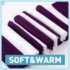 Kayhoma Extra Long Cotton Stripe Thigh High Socks Over the Knee High Socks