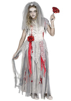 Fun World FW112962XL Zombie Bride Costume  Extra Large