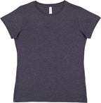 Ladies Fine Jersey T-Shirt - VINTAgE BURgUNDY - XS(D0102H7MINP)