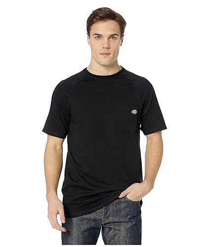 Mens 55 oz Temp-IQ Performance T-Shirt - BLAcK - L(D0102H7MLc6)